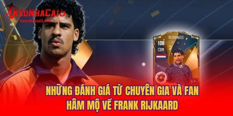 Những đánh giá từ chuyên gia và fan hâm mộ về Frank Rijkaard